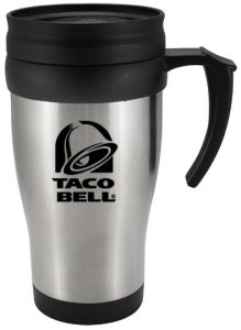 Promotional Travel Mugs: 14oz Stainless Steel Travel Mugs